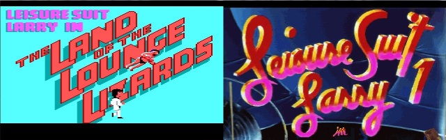Leisure Suit Larry in the Land of the Lounge Lizards Title Screen
